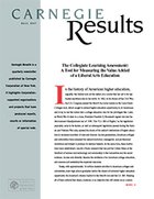 The Collegiate Learning Assessment: A Tool for Measuring the Value Added of a Liberal Arts Education