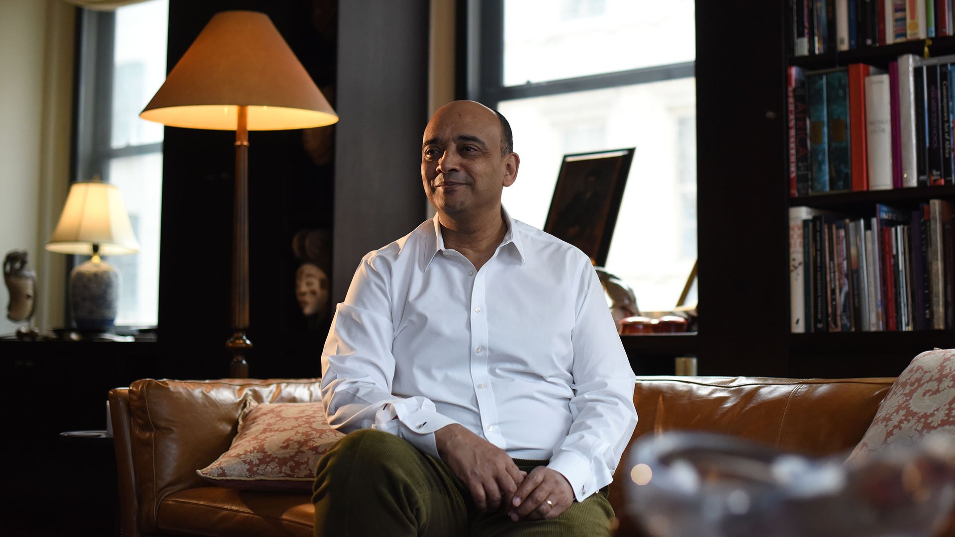 Kwame Anthony Appiah at his Tribeca home (2)